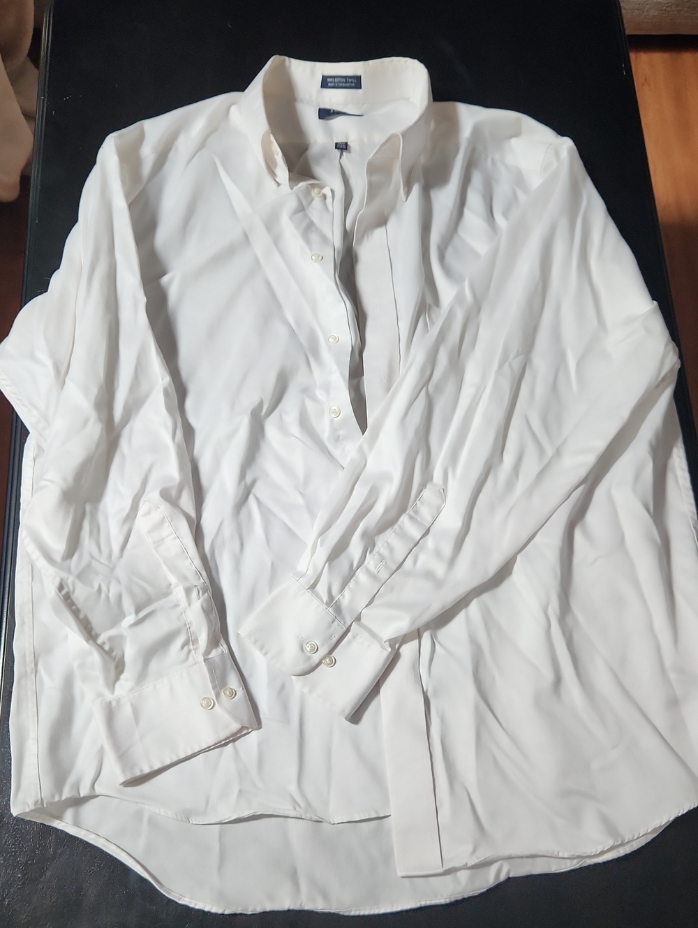 Izod Men's White Dress Shirt - Classic Button-Front